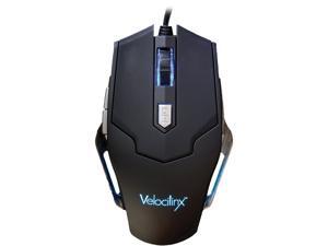 Velocilinx Brennus VXGM-MS5B-10K-BK Black 6 Buttons 1 x Wheel USB 2.0 Wired Optical Gaming Mouse Velocilinx Brennus VXGM-MS5B-10K-BK Black 6 Buttons 1 x Wheel USB 2.0 Wired Optical Gaming Mouse
