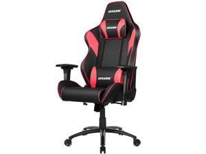 AKRacing Core Series LX Plus PU Leather Gaming Chair, 3D Arms, 180 Degrees Recline - Red