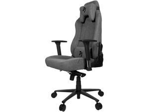 Arozzi Vernazza Soft Fabric Ergonomic Chair with a Multitude of Functions Including Premium Casters & 3D Armrests, Ash