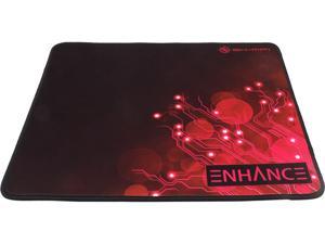 ENHANCE Pro Gaming Mouse Pad Extended Red - Precision Tracking Surface, Non-Slip Base and Anti-Fray Stitching