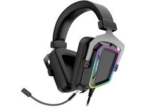 Patriot Memory Viper V380 USB Connector Circumaural Virtual 7.1 Surround Sound PC Gaming Headset w/ ENC Microphone and Full Spectrum RGB