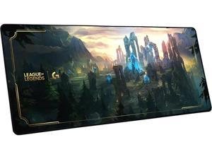 Logitech - G840 Cloth Gaming Mouse Pad with Rubber Base (Extra Large) - League of Legends Edition, Multi