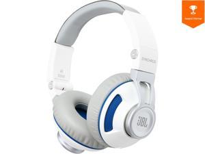 Jbl Synchros S300 Premium On Ear Headphones For Ios With Built In Remote Microphone White Blue Newegg Com