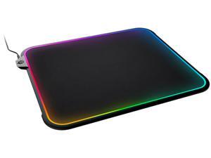 SteelSeries QcK Prism RGB Mousepad, Dual-Surface, 12-Zone Lighting SteelSeries QcK Prism RGB Mousepad, Dual-Surface, 12-Zone Lighting