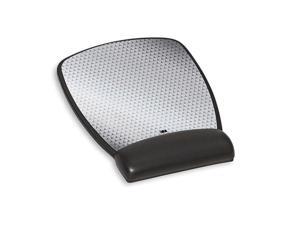 3M 3M Precise Mouse Pad with Gel Wrist Rest, Soothing Gel Comfort with Durable, Easy to Clean Leatherette Cover, Optical Mouse Performance and Battery Saving Design, 8.6" x 6.8", Black (MW309LE) MW309
