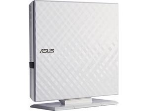 ASUS USB 2.0 8x External DVDRW White Slim Portable Model SDRW-08D2S-U W G ACI