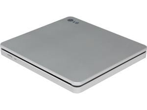 LG Ultra Slim Slot Load External DVDRW With Mac & Surface Compatible Model GP70NS50