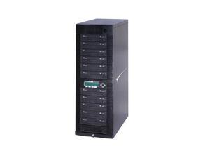 Kanguru Black 1 to 11 DVD Duplicator w/ Internal Hard Drive Model DVDDUPE-SHD11