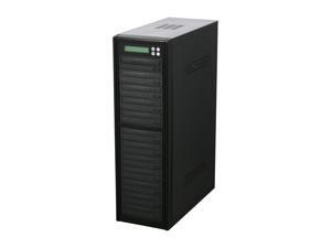 VINPOWER Black 1 to 11 Econ Series SATA 24X DVD/CD Tower Duplicator Model Econ-S11T-DVD-BK VINPOWER Black 1 to 11 Econ Series SATA 24X DVD/CD Tower Duplicator Model Econ-S11T-DVD-BK