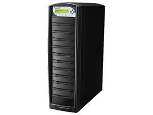 VINPOWER Black 1 to 10 128M Buffer Memory SharkCopier DVD/CD Tower Duplicator with 320GB Hard Drive Model SHARK-S10T-BK VINPOWER Black 1 to 10 128M Buffer Memory SharkCopier DVD/CD Tower Duplicator with 320GB Hard Drive Model SHARK-S10T-BK