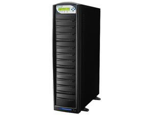 VINPOWER Black 1 to 12 256M Buffer Memory SharkCopier DVD/CD Tower Duplicator with 320GB Hard Drive Model SHARK-S12T-BK VINPOWER Black 1 to 12 256M Buffer Memory SharkCopier DVD/CD Tower Duplicator with 320GB Hard Drive Model SHARK-S12T-BK
