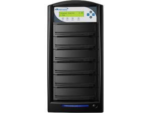 VINPOWER Black 1 to 5 128M Buffer Memory SharkCopier DVD/CD Tower Duplicator with 320GB Hard Drive Model SHARK-S5T-BK VINPOWER Black 1 to 5 128M Buffer Memory SharkCopier DVD/CD Tower Duplicator with 320GB Hard Drive Model SHARK-S5T-BK
