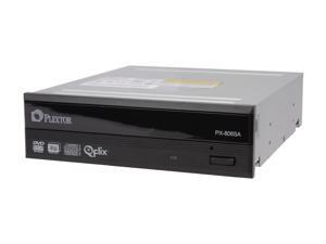 PLEXTOR 20X DVD Qflix Burner Black SATA Model PX-806SA