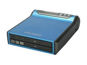 EZ Dupe Black 1 to 1 Ultra Slim Portable CD/DVD Ext Duplicator Model EZD880