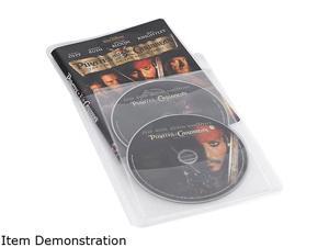 Atlantic 74604729 Movie Sleeves For CD DVD or Blu-Ray 25 Pack In Clear Atlantic 74604729 Movie Sleeves For CD DVD or Blu-Ray 25 Pack In Clear