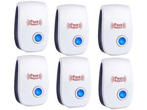6 pcs 2019 Ultrasonic Pest Repeller Control Electronic Repellent Mice Rat Reject 6 pcs 2019 Ultrasonic Pest Repeller Control Electronic Repellent Mice Rat Reject