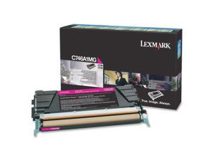 Lexmark C746A1MG Return Program Toner Cartridge - Magenta Lexmark C746A1MG Return Program Toner Cartridge - Magenta