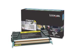 Lexmark C746A1YG Return Program Toner Cartridge - Yellow Lexmark C746A1YG Return Program Toner Cartridge - Yellow