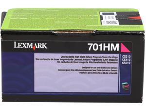 Lexmark 70C1HM0 High Yield Return Program Toner Cartridge - Magenta Lexmark 70C1HM0 High Yield Return Program Toner Cartridge - Magenta