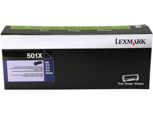 Lexmark 50F1X00 Extra High Yield Return Program Toner Cartridge - Black