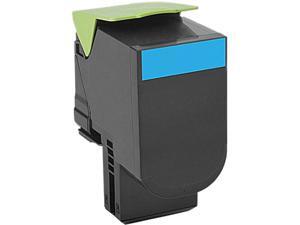 Lexmark 70C10C0 Return Program Toner Cartridge - Cyan Lexmark 70C10C0 Return Program Toner Cartridge - Cyan