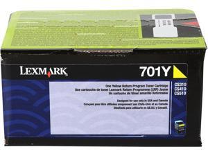Lexmark 70C10Y0 Return Program Toner Cartridge - Yellow Lexmark 70C10Y0 Return Program Toner Cartridge - Yellow