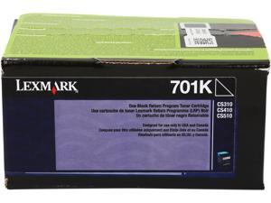 Lexmark 70C10K0 Return Program Toner Cartridge - Black