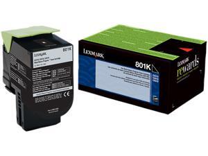Lexmark 80C10K0 Return Program Toner Cartridge - Black Lexmark 80C10K0 Return Program Toner Cartridge - Black