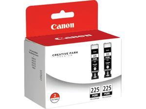 Canon PFI-225 Ink Cartridge - Dual Pack - Pigmented Black