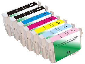 Green Project Compatible Ink Cartridge Replacement for Epson (2pc. T0981 , 1pc. T0992 , 1pc. T0993 , 1pc. T0994 , 1pc. T0995 , 1pc. T0996) 7 Pack
