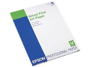 Epson S041636 Fine Art Paper Letter - 8.50" x 11" - 20 Sheet - White Epson S041636 Fine Art Paper Letter - 8.50" x 11" - 20 Sheet - White