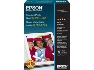 Epson S041982 Photo Paper 4" x 6" - Semi-gloss - 40 Sheet Epson S041982 Photo Paper 4" x 6" - Semi-gloss - 40 Sheet