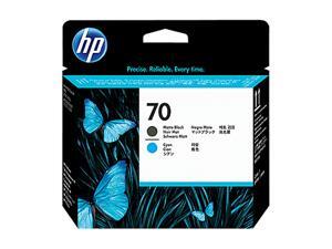 HP 70 (C9404A) 70 Printhead Matte black and cyan HP 70 (C9404A) 70 Printhead Matte black and cyan