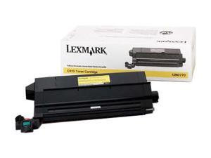 Lexmark 12N0770 Toner Cartridge - Yellow Lexmark 12N0770 Toner Cartridge - Yellow