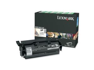 Lexmark X651H11A High Yield Return Program Toner Cartridge - Black