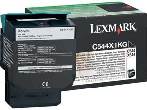 Lexmark C544X1KG Extra High Yield Return Program Toner Cartridge - Black Lexmark C544X1KG Extra High Yield Return Program Toner Cartridge - Black