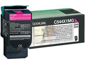 Lexmark C544X1MG Extra High Yield Return Program Toner Cartridge - Magenta Lexmark C544X1MG Extra High Yield Return Program Toner Cartridge - Magenta