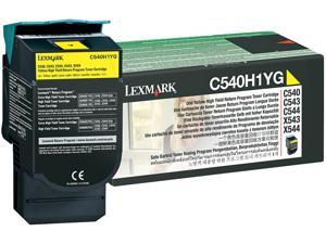 Lexmark C540H1YG High Yield Return Program Toner Cartridge - Yellow Lexmark C540H1YG High Yield Return Program Toner Cartridge - Yellow