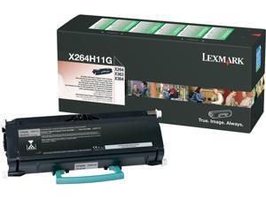 Lexmark X264H11G High Yield Return Program Toner Cartridge - Black Lexmark X264H11G High Yield Return Program Toner Cartridge - Black
