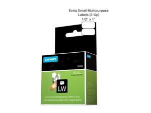 Dymo 30333 Labelwriter Multipurpose Labels 0.5 x 1 Inches, 1000 Labels/Roll, 1 Roll/Box Dymo 30333 Labelwriter Multipurpose Labels 0.5 x 1 Inches, 1000 Labels/Roll, 1 Roll/Box