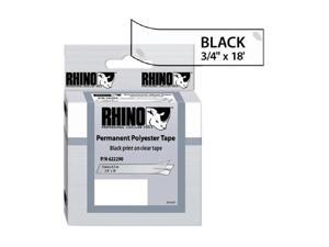 DYMO 622290 3/4" Clear Permanent Polyester Labels, 18' long roll DYMO 622290 3/4" Clear Permanent Polyester Labels, 18' long roll