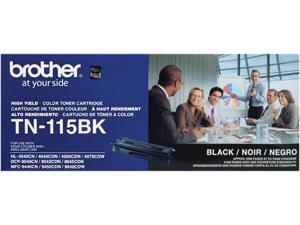 Brother TN115BK High Yield Toner Cartridge - Black