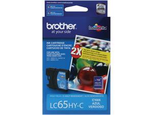 Brother LC65HYC High Yield Innobella Ink Cartridge - Cyan Brother LC65HYC High Yield Innobella Ink Cartridge - Cyan