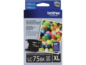 Brother LC75BK High Yield Innobella Ink Cartridge - Black Brother LC75BK High Yield Innobella Ink Cartridge - Black