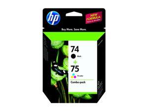 HP 74/75 Ink Cartridge - Combo Pack - Black/Cyan/Magenta/Yellow HP 74/75 Ink Cartridge - Combo Pack - Black/Cyan/Magenta/Yellow