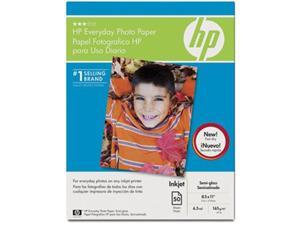 HP Q8723A Everyday Photo Paper Letter - 8.50" x 11" - Recycled - Semi-gloss - 50 / Pack HP Q8723A Everyday Photo Paper Letter - 8.50" x 11" - Recycled - Semi-gloss - 50 / Pack