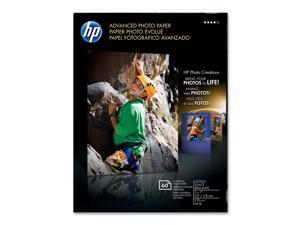 HP Q8690A - Advanced Photo Paper, 56 lbs., Glossy, 5 x 7, 60 Sheets/Pack HP Q8690A - Advanced Photo Paper, 56 lbs., Glossy, 5 x 7, 60 Sheets/Pack