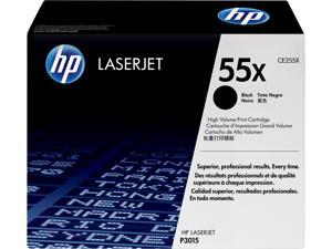 HP 55X High Yield LaserJet Toner Cartridge -Black Laser Print Technology (CE255X) HP 55X High Yield LaserJet Toner Cartridge -Black Laser Print Technology (CE255X)