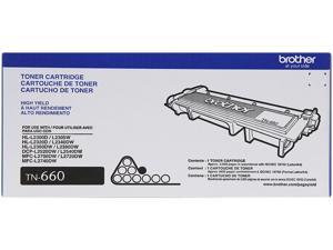 Brother TN660 High Yield Toner Cartridge - 2 Pack - Black Brother TN660 High Yield Toner Cartridge - 2 Pack - Black
