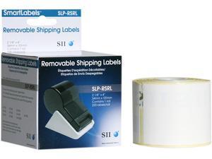 Seiko Shipping Labels
4" Width x 2.13" Length - 220/Roll - Removable - 1 / Box - White